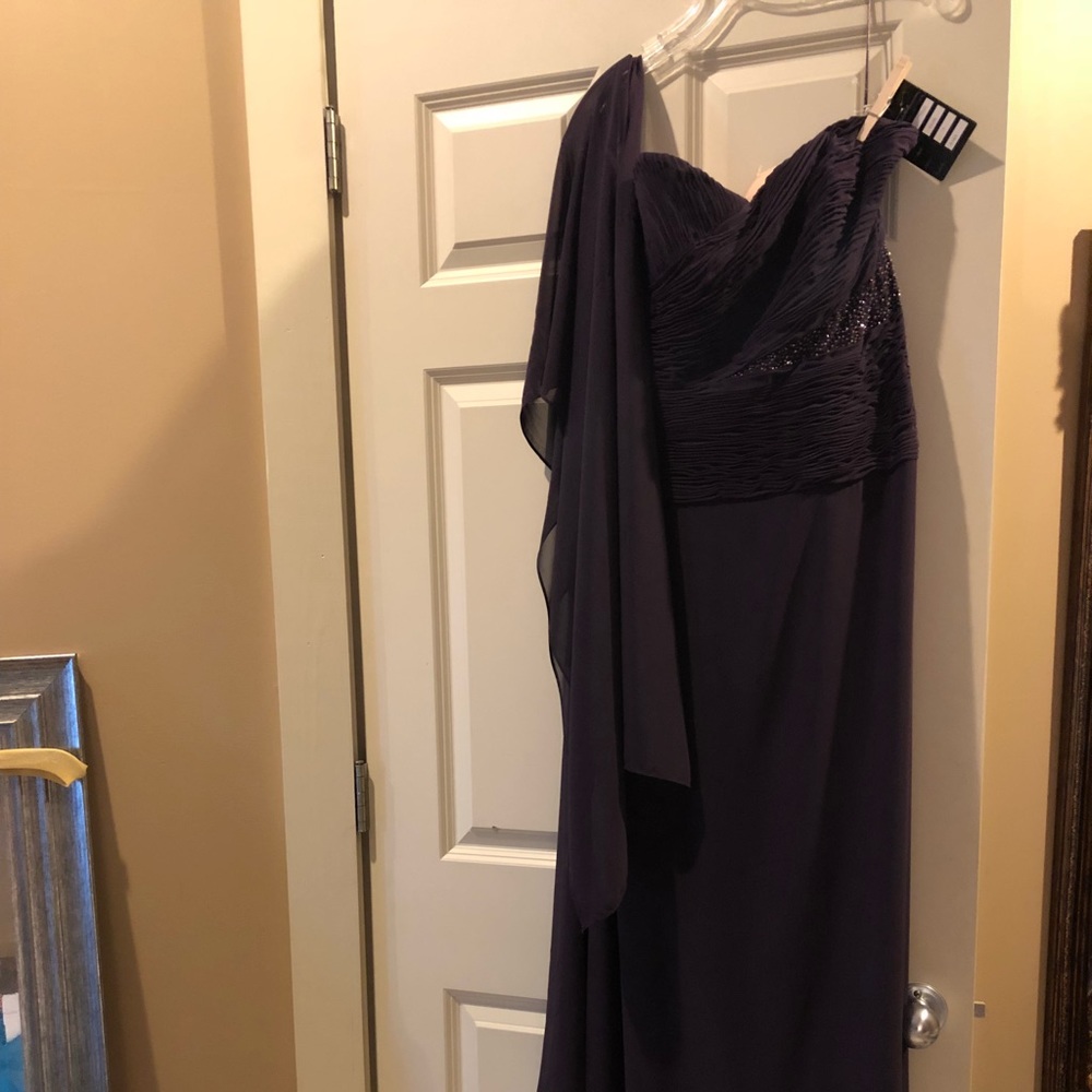 NWT Elegant Purple Ball Gown